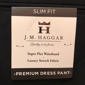 NWT - slim fit JM Haggar premium dress pants 32/32